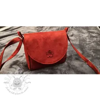 Konstläder mocka ALASKA griotte/bordeaux