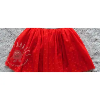 Tyll till TUTU-kjol SPOT red