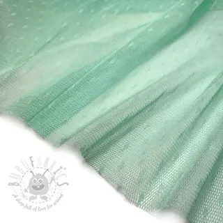 Tyll till TUTU-kjol DOT light mint