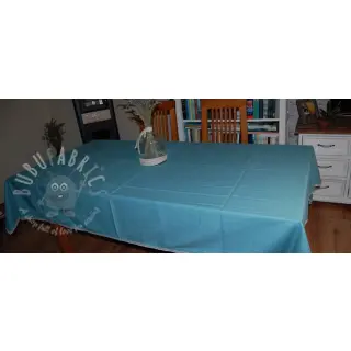 Förtvättat lin teal