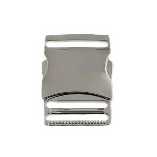 Kovová spona trojzubec 40 mm silver