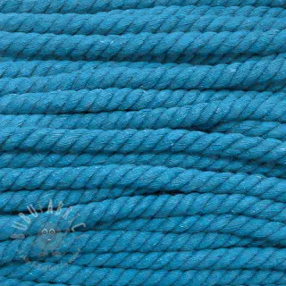 Bomullssnöre tvinnad 12 mm jeans