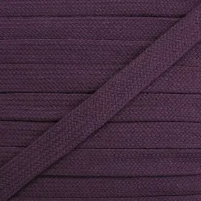 Bavlnená šnúra plochá 13 mm violet
