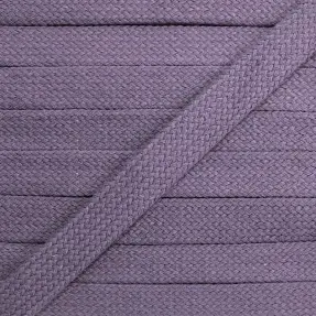 Bavlnená šnúra plochá 13 mm lavender