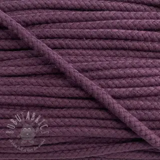 Bomullssnöre 8 mm violet