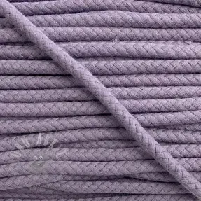 Bomullssnöre 8 mm lavender