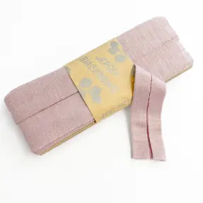 Lemovacia guma viskóza - 3 m washed pink