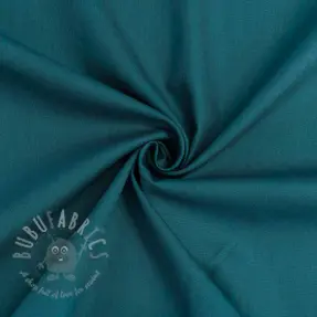 Bomullspoplin dark cyan