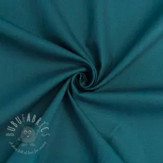Bomullspoplin dark cyan