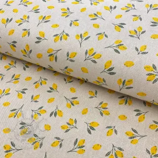 Dekorationstyg Linenlook Little citrus fruits
