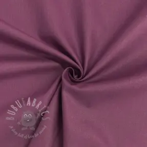 Bomullspoplin aubergine