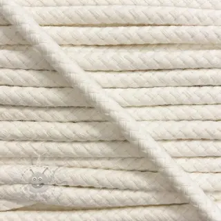 Bomullssnöre 8 mm off white
