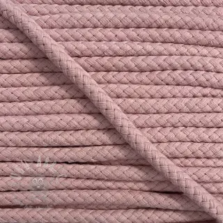 Bomullssnöre 8 mm old pink