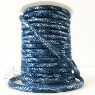 Mockasnöre Glitter blue