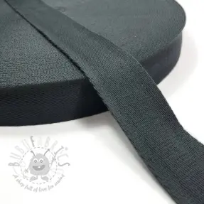 Gjordband bomull 4 cm anthracite