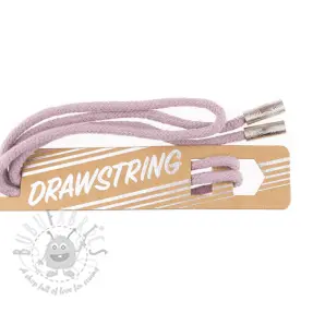 Snöre till huva med ändbeslag 115 cm HEAD2 lilac