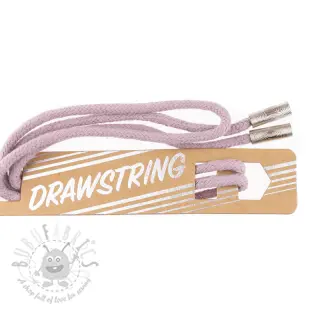 Snöre till huva med ändbeslag 115 cm HEAD2 lilac