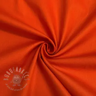 Bomullspoplin flame orange