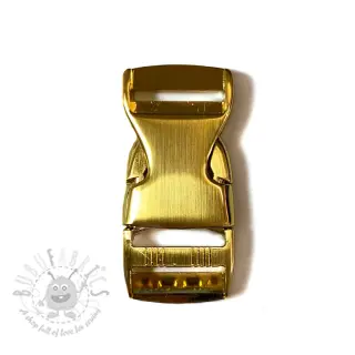 Metallspänne Treudd 25 mm gold