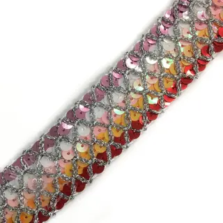 Band Sequin MULTI red
