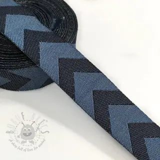 Band Chevron dark jeans