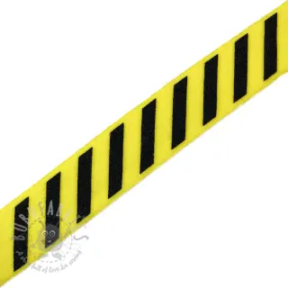 Kantelastik STRIPE 20 mm yellow