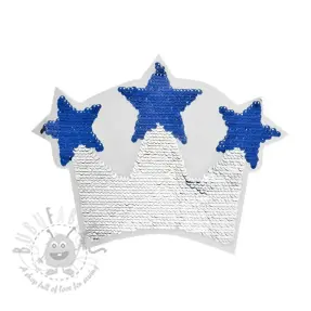 Paljetter obojstranné Royal crown