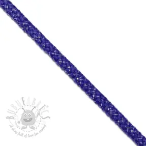Lurexsnöre 10 mm cobalt