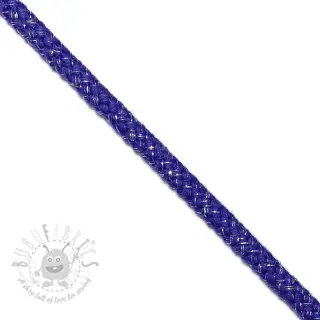 Lurexsnöre 10 mm cobalt