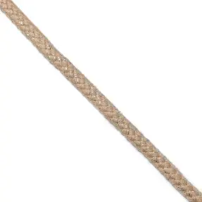 Lurexová šnúra 10 mm beige