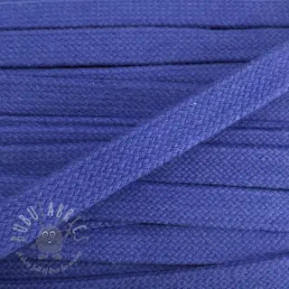 Bomullssnöre platt 15 mm cobalt