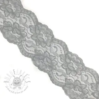 Spets Blossom light grey