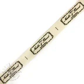 Bomullsband Label Needle and thread