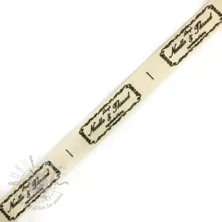 Bomullsband Label Needle and thread