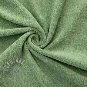 Elastisk frotté old green