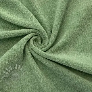 Elastisk frotté old green