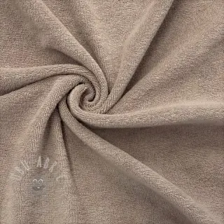 Elastisk frotté taupe