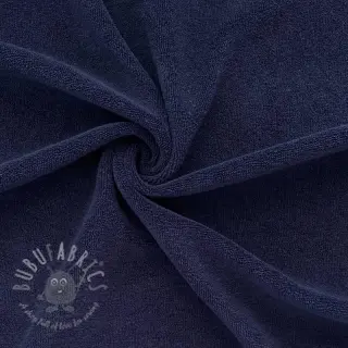 Elastisk frotté navy