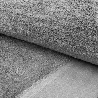 Konstpäls LUREX SILVER grey