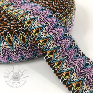 Slätt resårband 5 cm Ibiza aqua