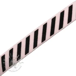 Kantelastik STRIPE 20 mm light pink