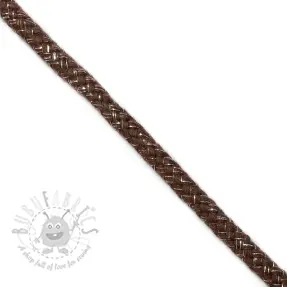 Lurexsnöre 10 mm brown