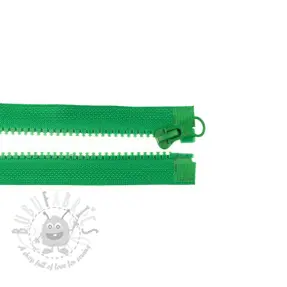 Blixtlås delbar 75 cm grass green