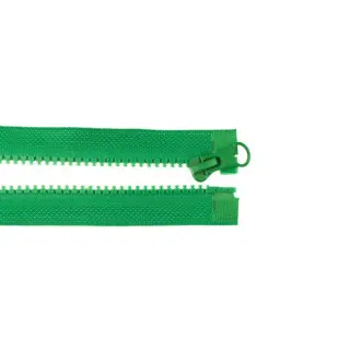 Zips deliteľný 75 cm grass green