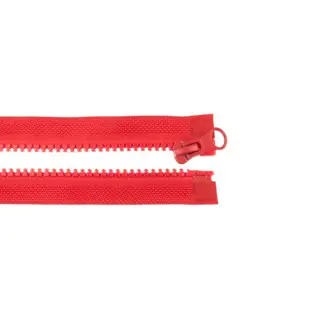 Zips deliteľný 65 cm red