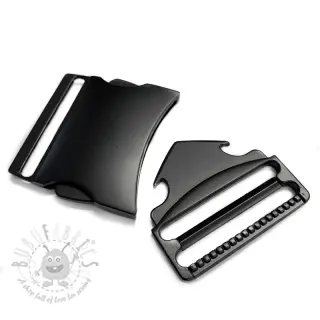Metallspänne Treudd 40 mm black