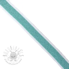 Snoddband lemovací lampas LUREX mint