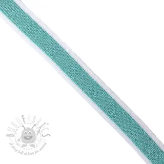 Snoddband lemovací lampas LUREX mint