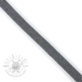 Snoddband lemovací lampas LUREX grey