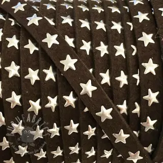 Mockasnöre Stjärnor choco